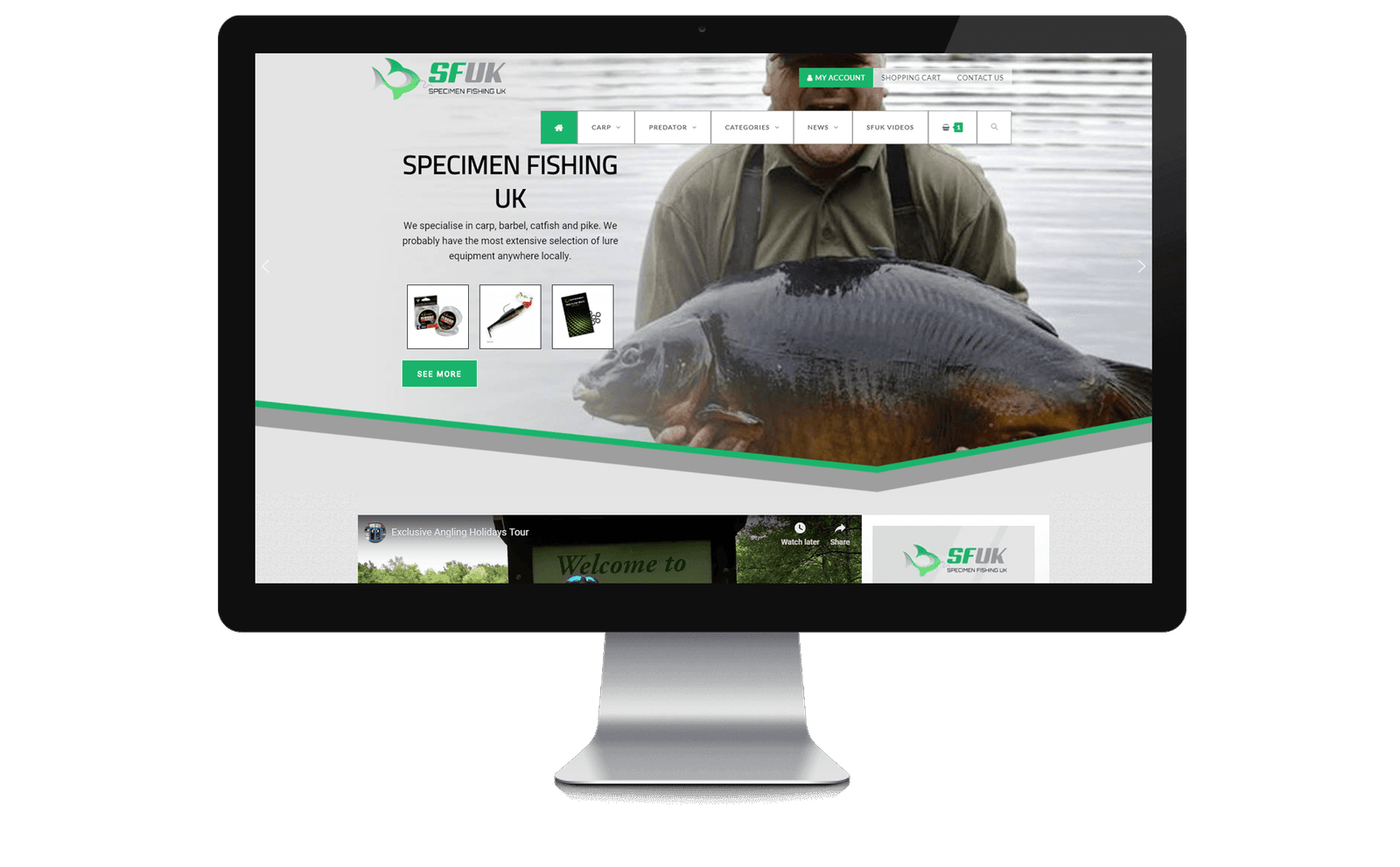 Specimen Fishing UK showcase